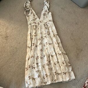 House of Harlow Midi linen dress